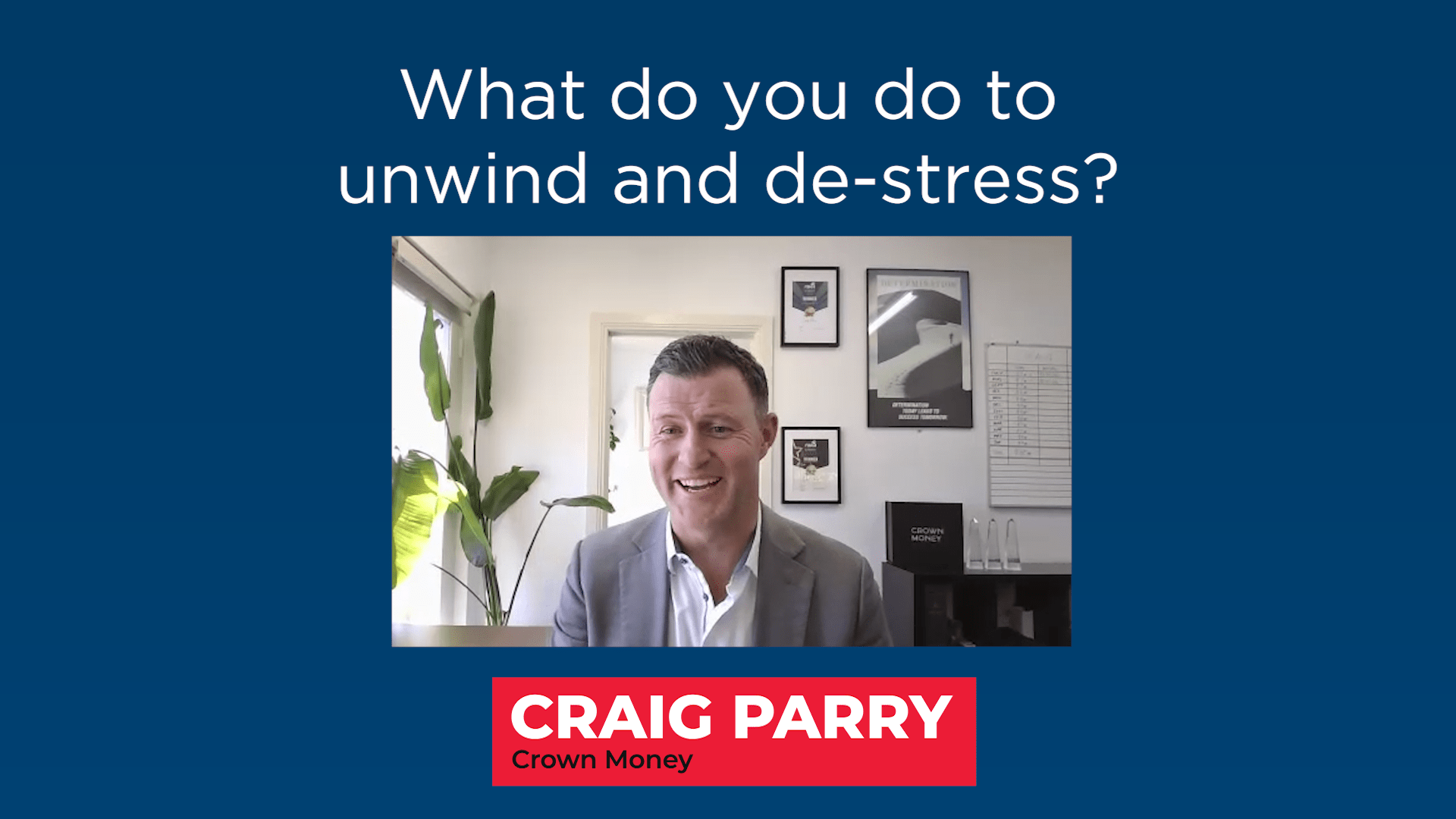 wellness wednesday craig parry crown money ta vfqqgx