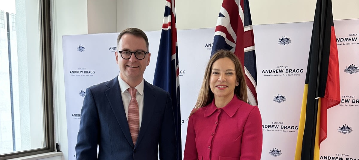 mfaa anja pannek and senator andrew bragg ta a kmi