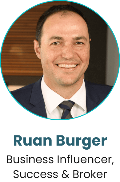 Ruan Burger, Business Influencer, Success & Broker
