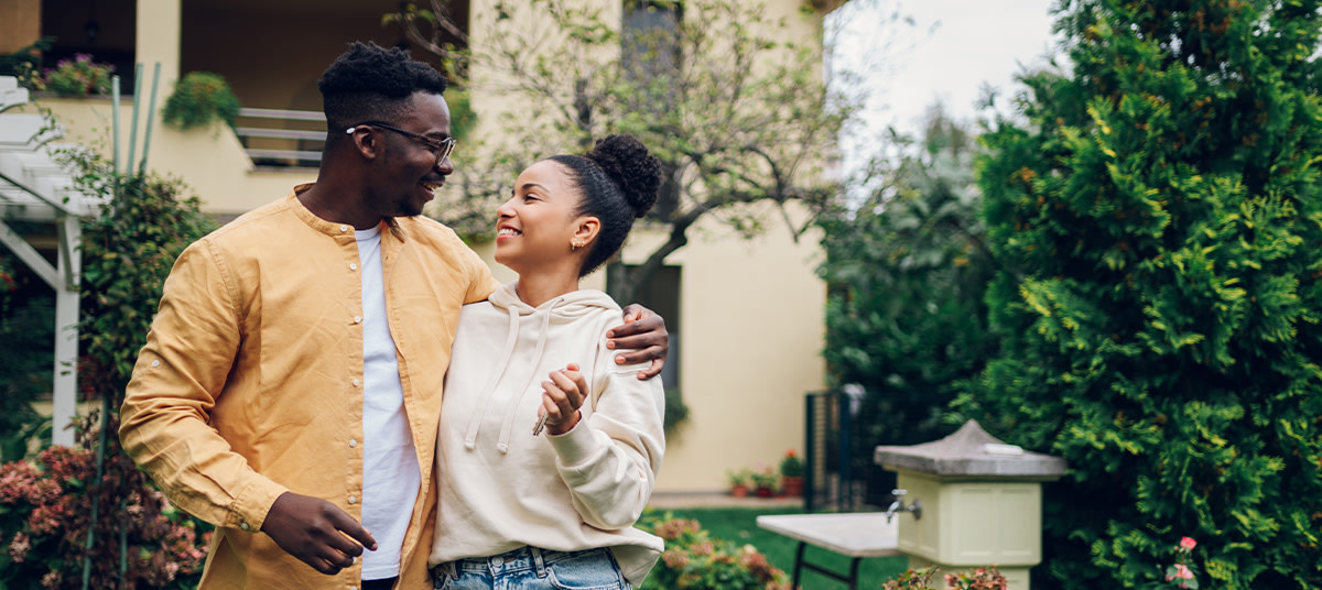 young couple homeownership ta sky w 