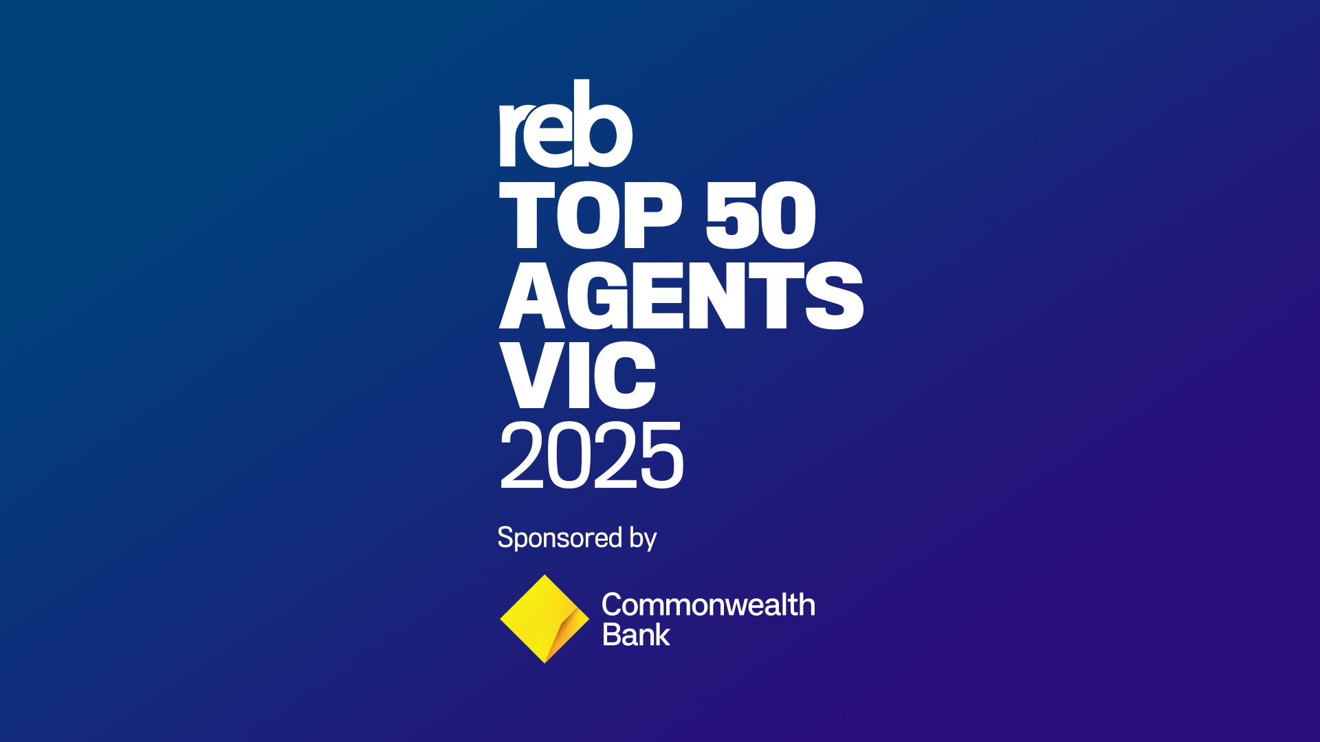 REB Top 50 Agents VIC 2025