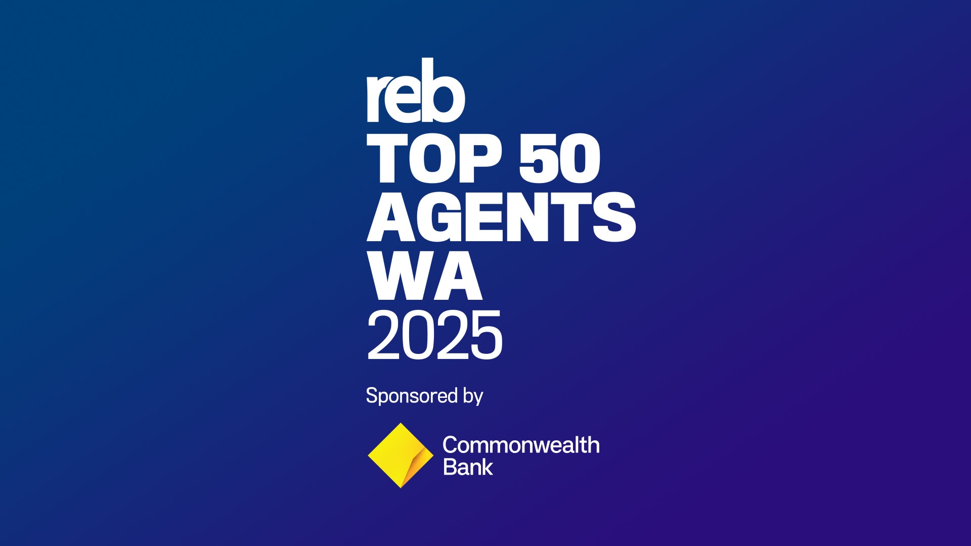 REB Top 50 Agents WA 2025