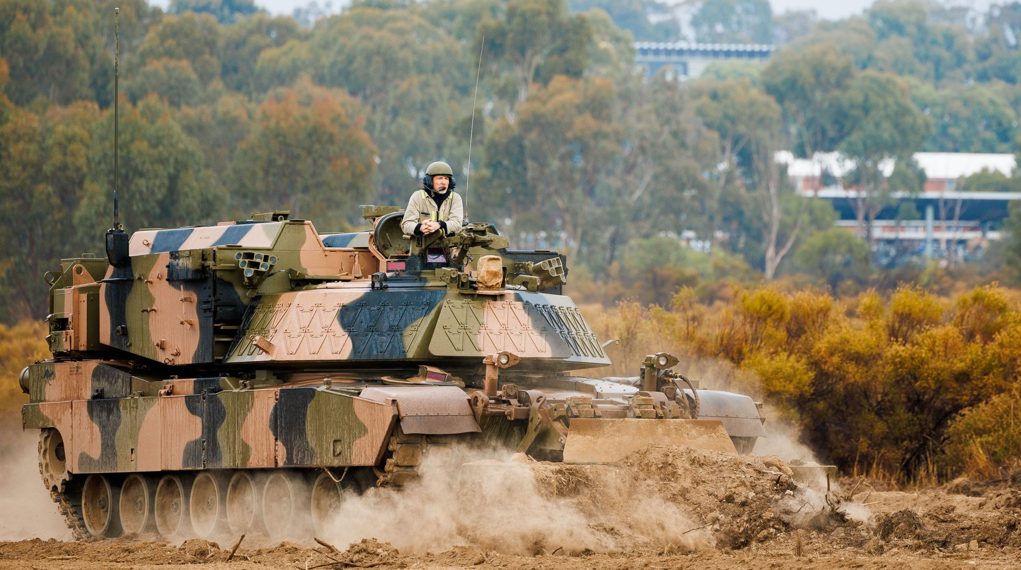 Combat engineering vehicles put through their paces at Puckapunyal