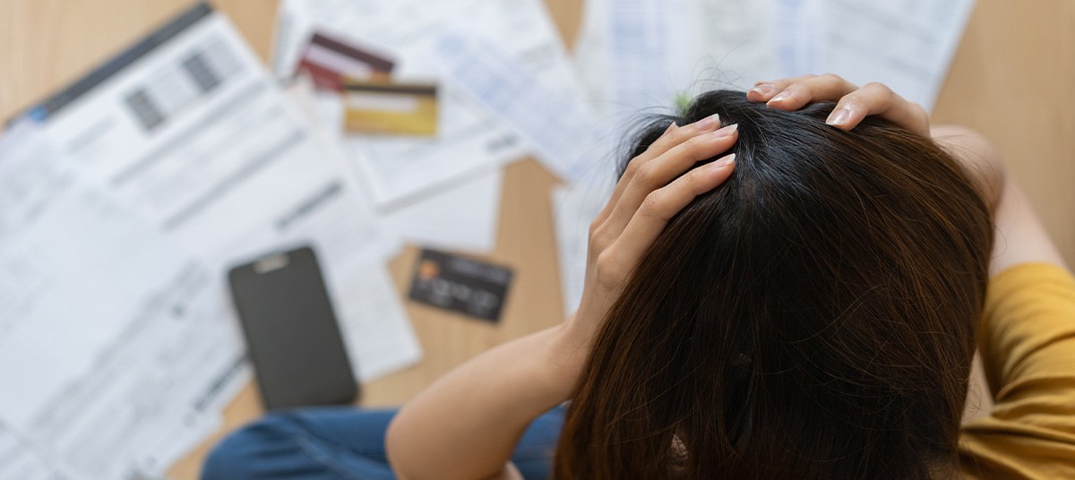 financial stressed woman ta dtfqd 