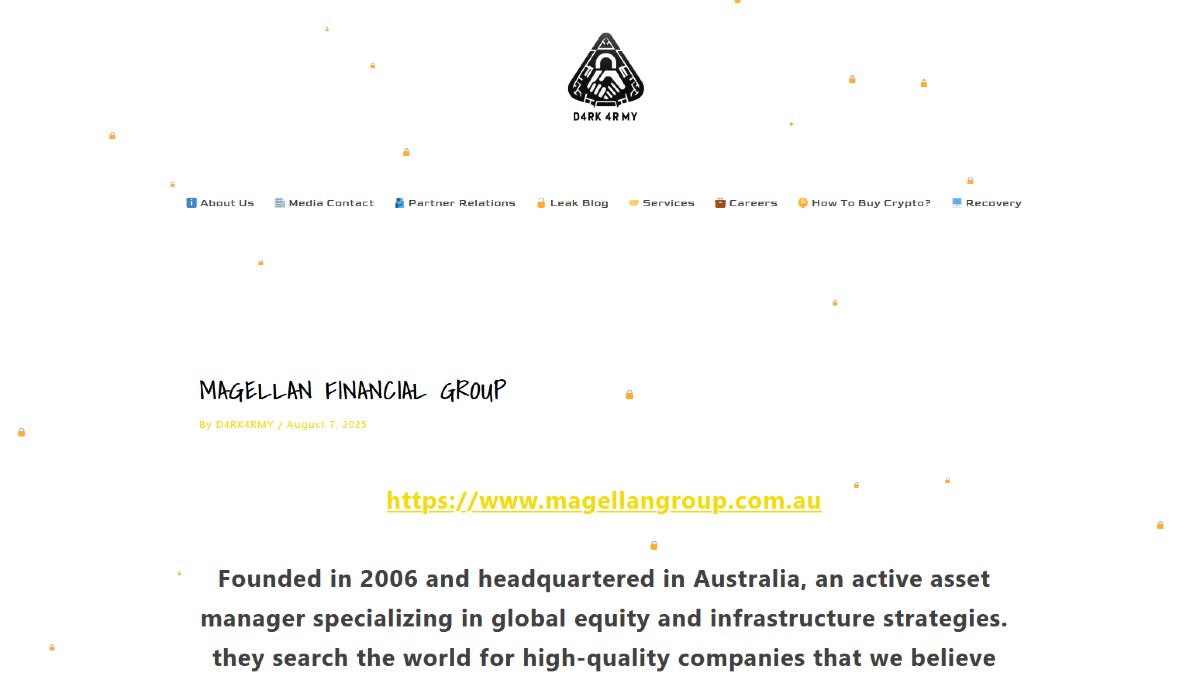 Exclusive: Magellan Financial Group investigating ransomware claims - Cyber  Daily