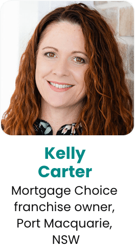 Kelly Carter, Franchise owner, Mortgage Choice, Port Macquarie