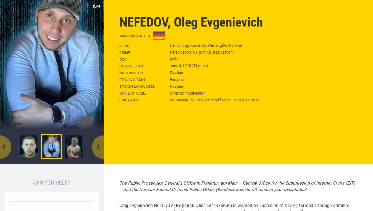 Black Basta ransomware boss placed on EU and Interpol ‘most wanted’ lists