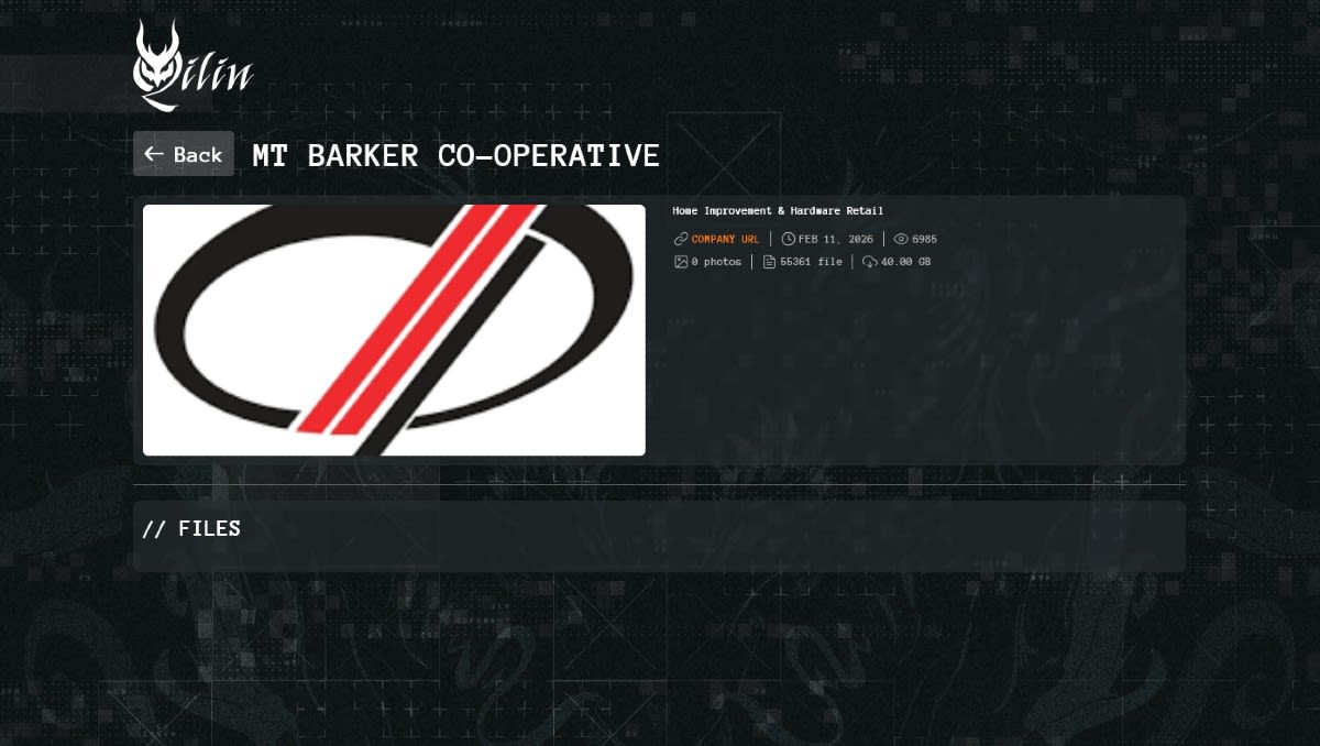 Qilin Ransomware Hacks Mount Barker Co-operative, Steals 40GB of Data