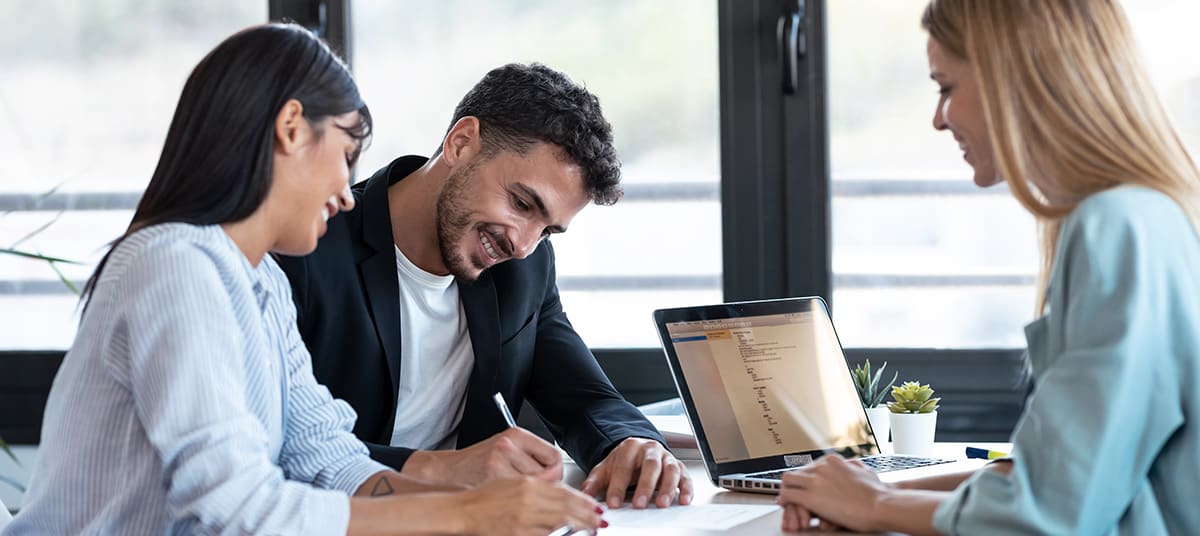 young borrowers agent signing ta suaaqq