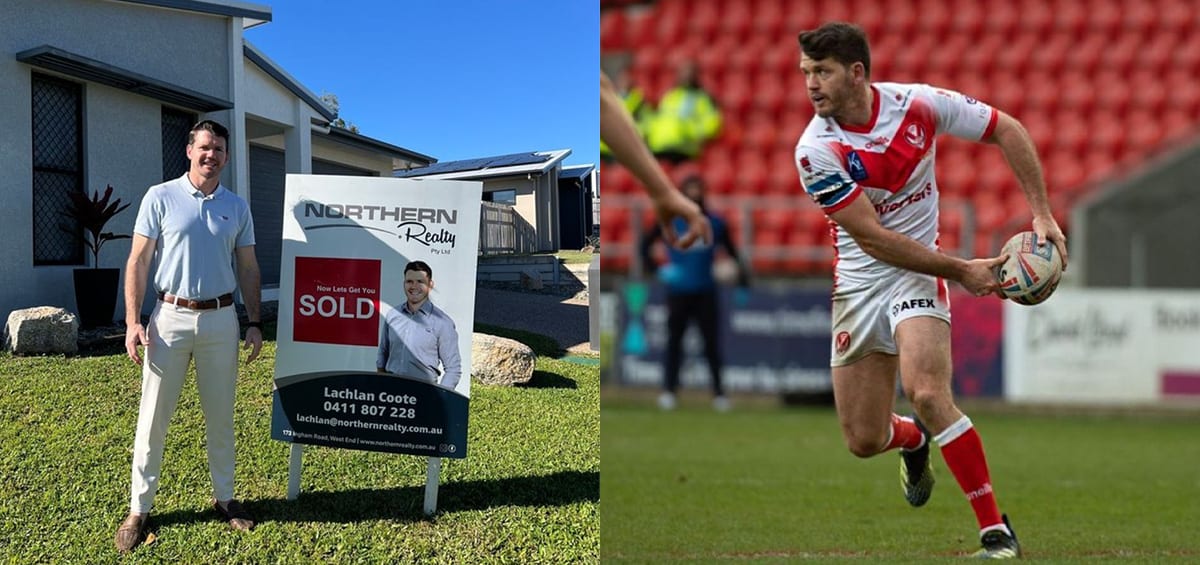 One agent has turned the foundations of a successful rugby league career into a real estate sales job post-footy,...