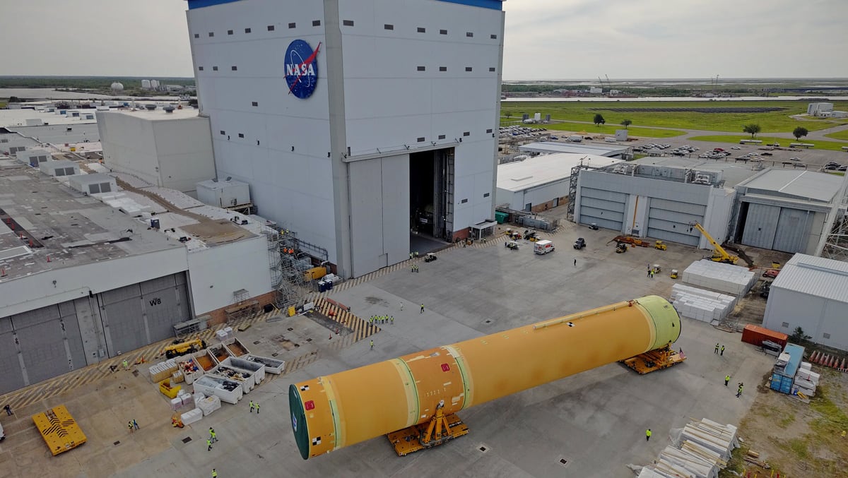 NASA moves key Artemis III rocket stage to Florida as moon mission ...