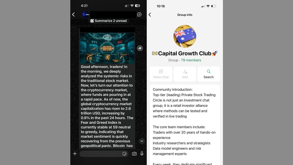 Alert! National Anti-Scam Centre, ASIC warn Aussies of fake crypto trading platforms