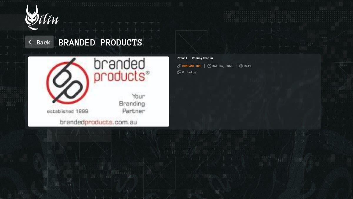Exclusive: Marketing and merchandise firm Branded Products listed by Qilin ransomware