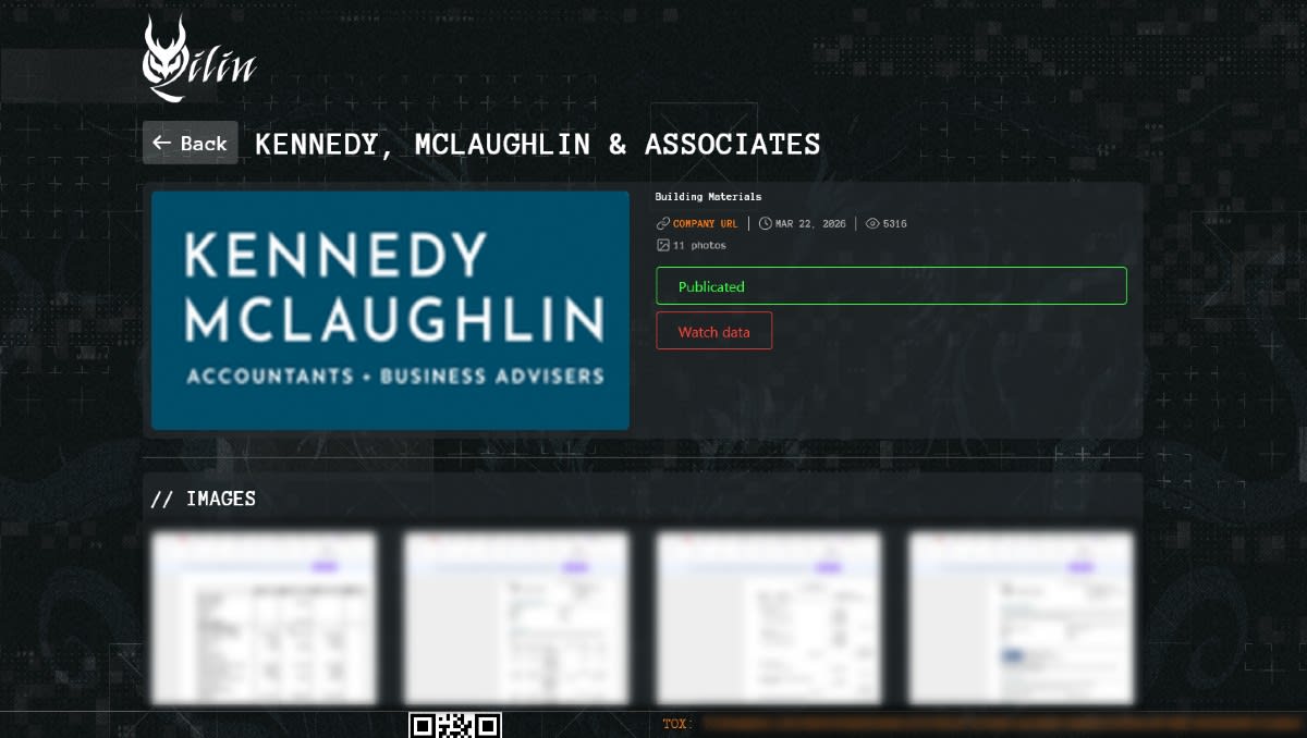 Exclusive: Accounting firm Kennedy McLaughlin confirms ‘cyber incident’ following Qilin ransomware attack
