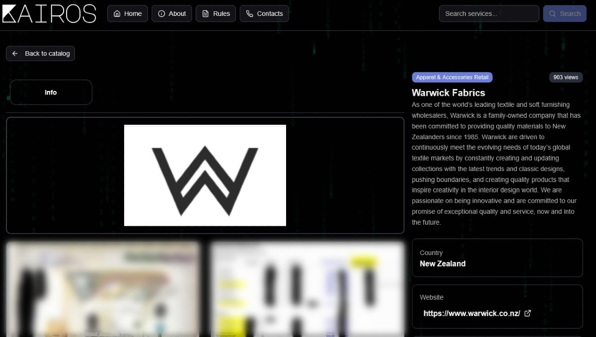 Exclusive: Kairos ransomware lists Warwick Fabrics NZ as hack victim