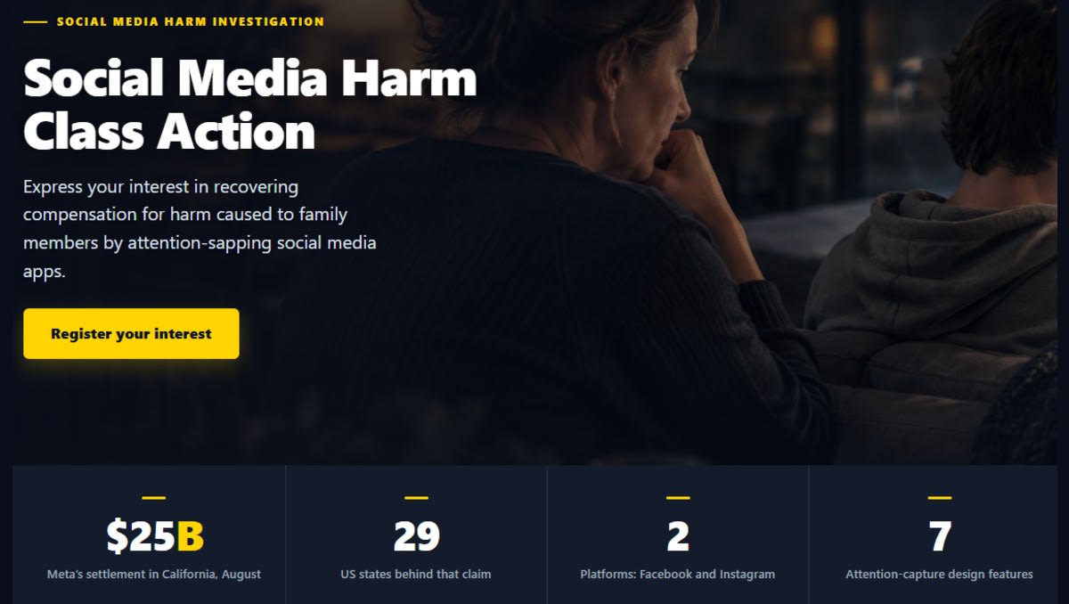 Aussie law firm investigating potential for a class action targeting social media giant Meta