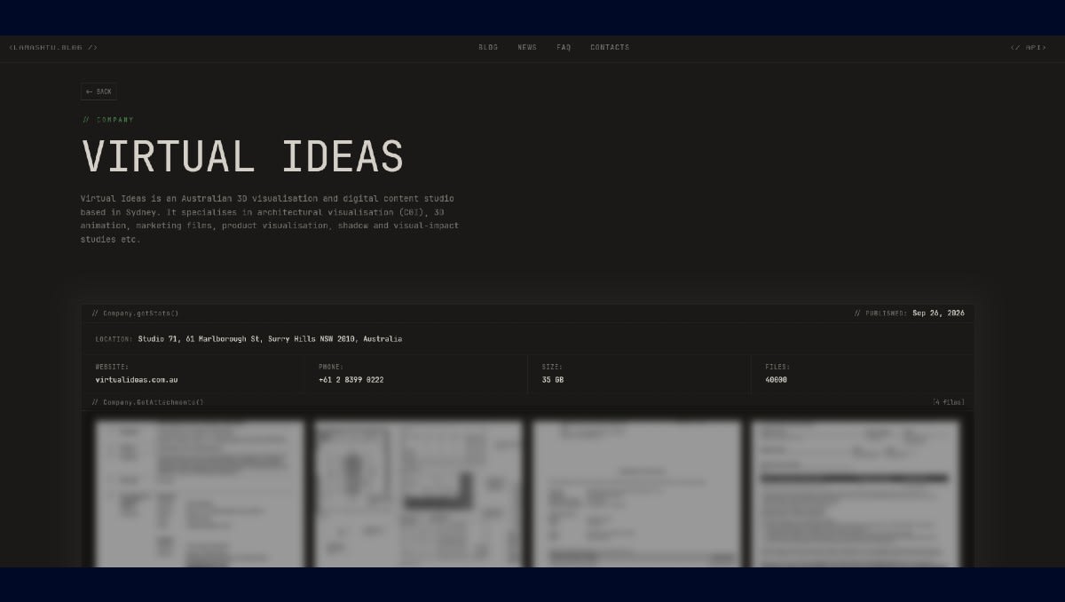 Exclusive: Sydney-based visualisation firm Virtual Ideas hit by Lamashtu ransomware attack