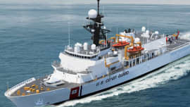 An artists impression of the Austal Heritage class Offshore Patrol Cutter (Source: Austal)