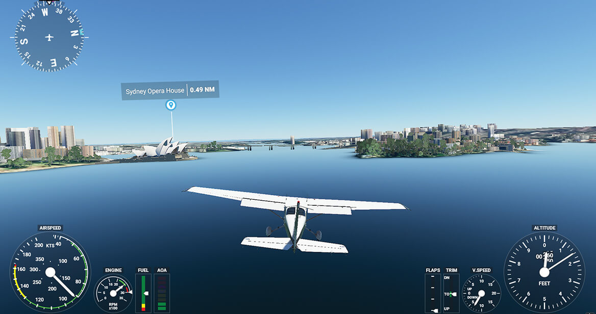 Video: Australia spectacularly recreated on Microsoft Flight Simulator –  Australian Aviation