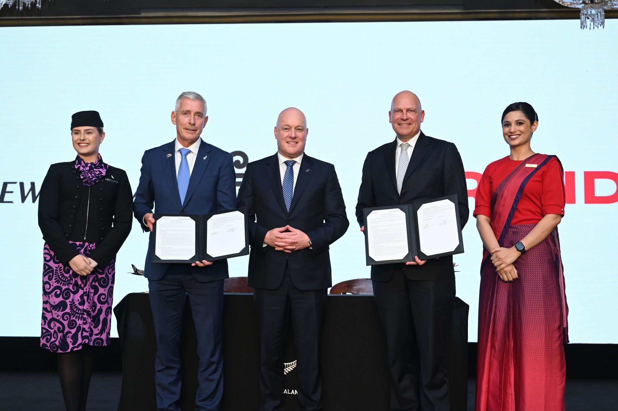 Air New Zealand and Air India sign codeshare deal and explore direct flights