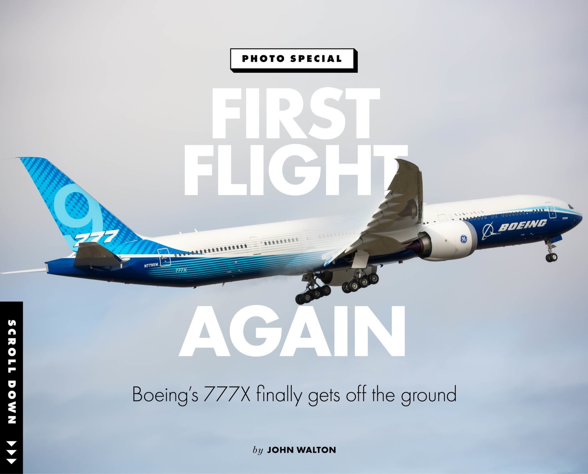 777x In Flight First Flight again: Boeing’s 777X finally gets off the ground ...