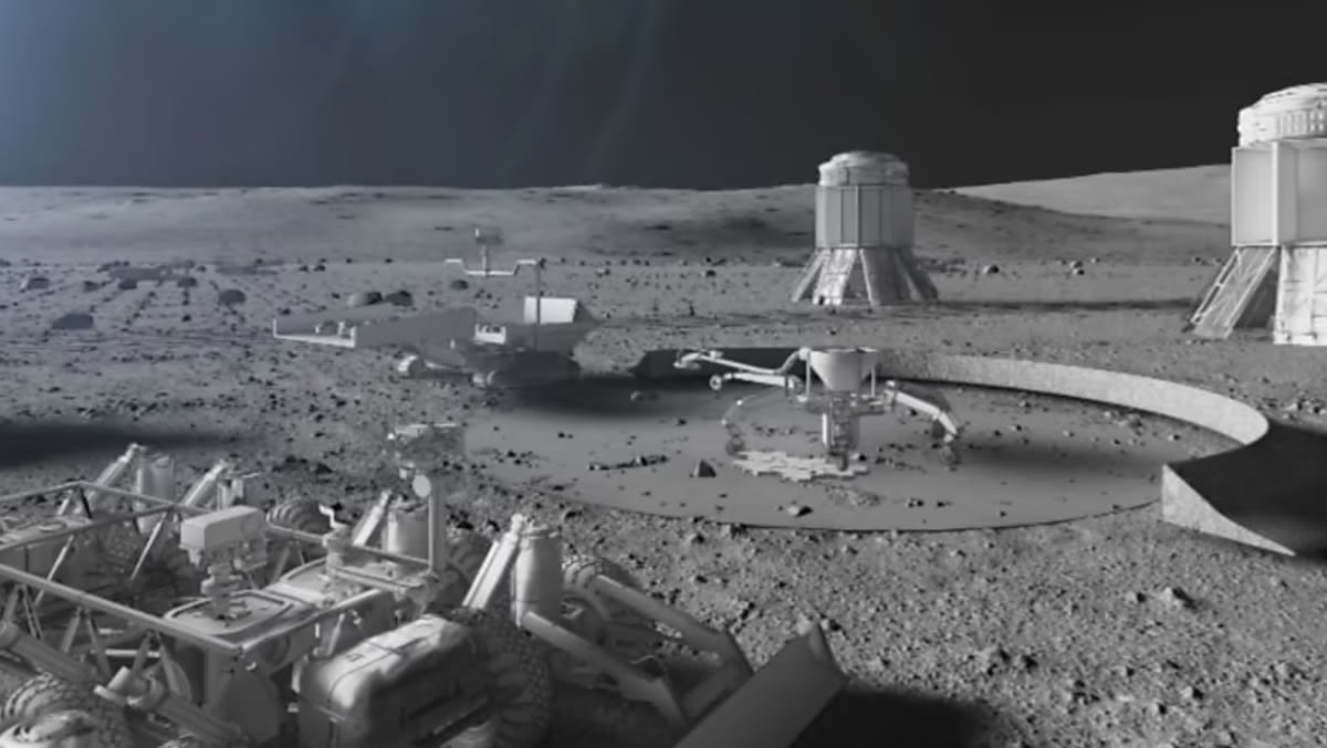 Permanent Moon Base Nasa Blueprints