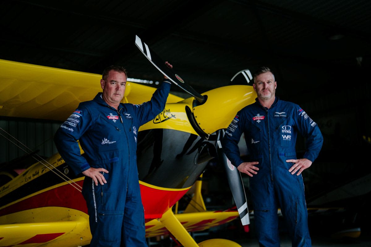 Paul Bennet, Glenn Graham take to the skies for Seoul ADEX 2025