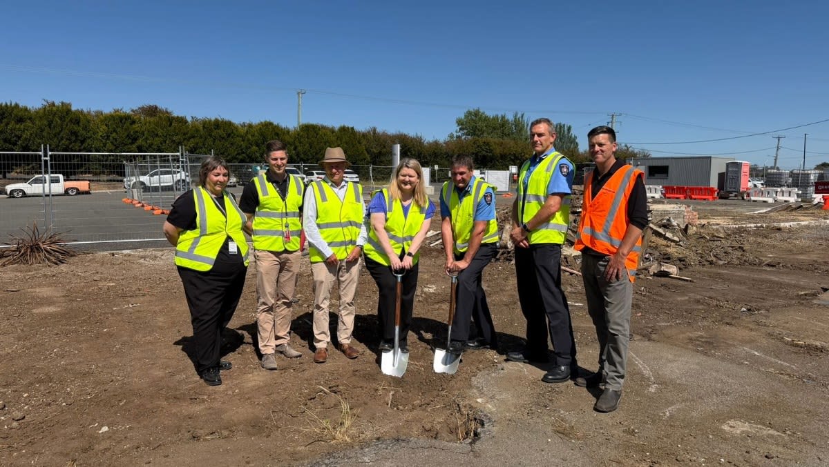 Launceston Airport breaks ground on new firefighting facility