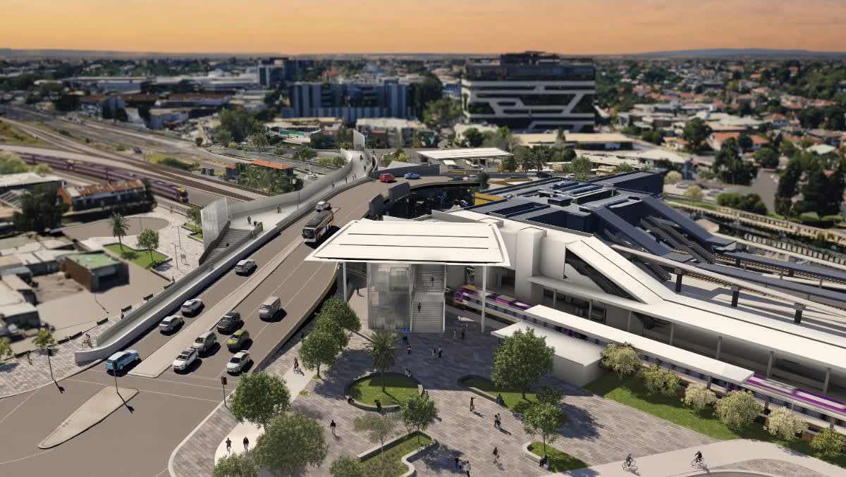 Works begin on Sunshine Station for Melbourne Airport rail