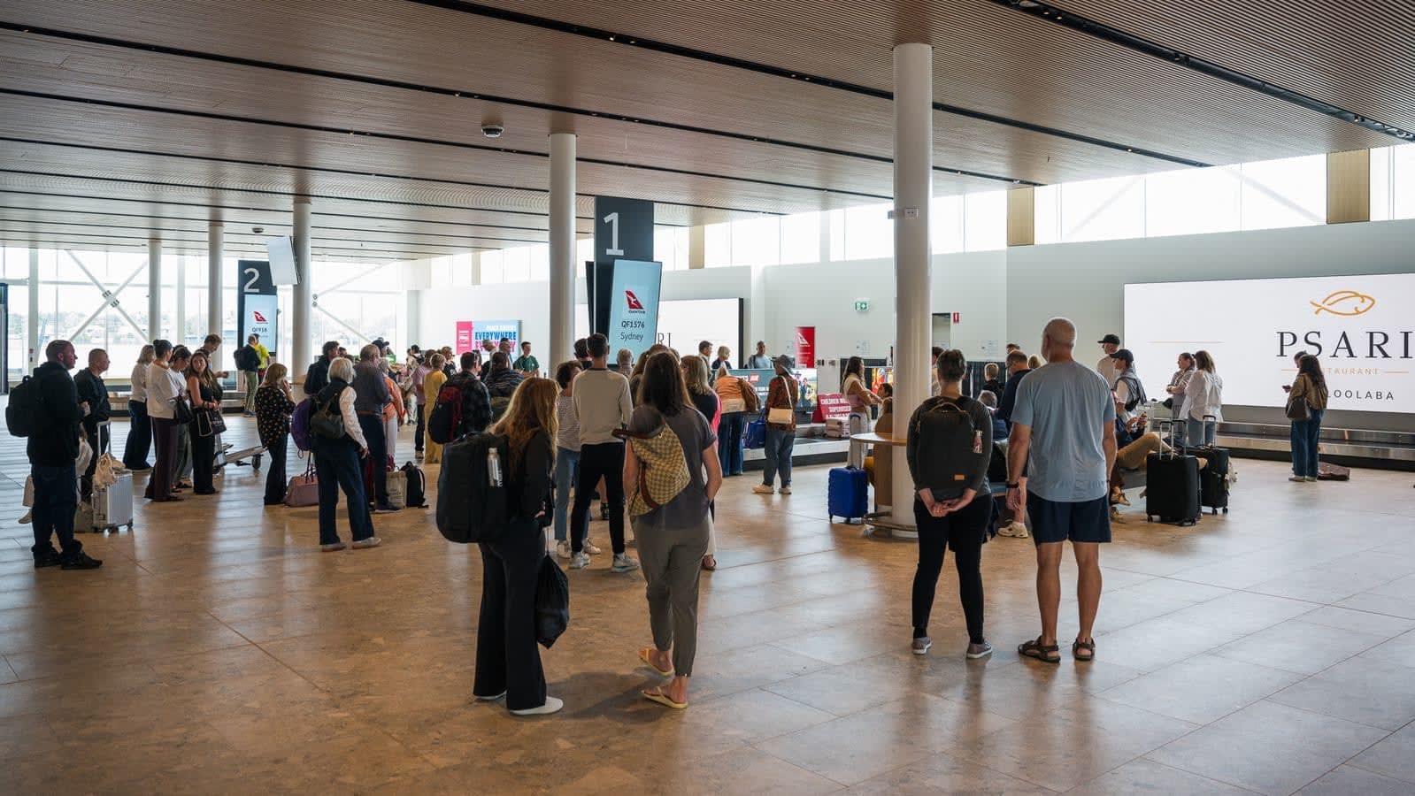 Sunshine Coast Airport launches expanded arrivals area with 92‑metre carousel