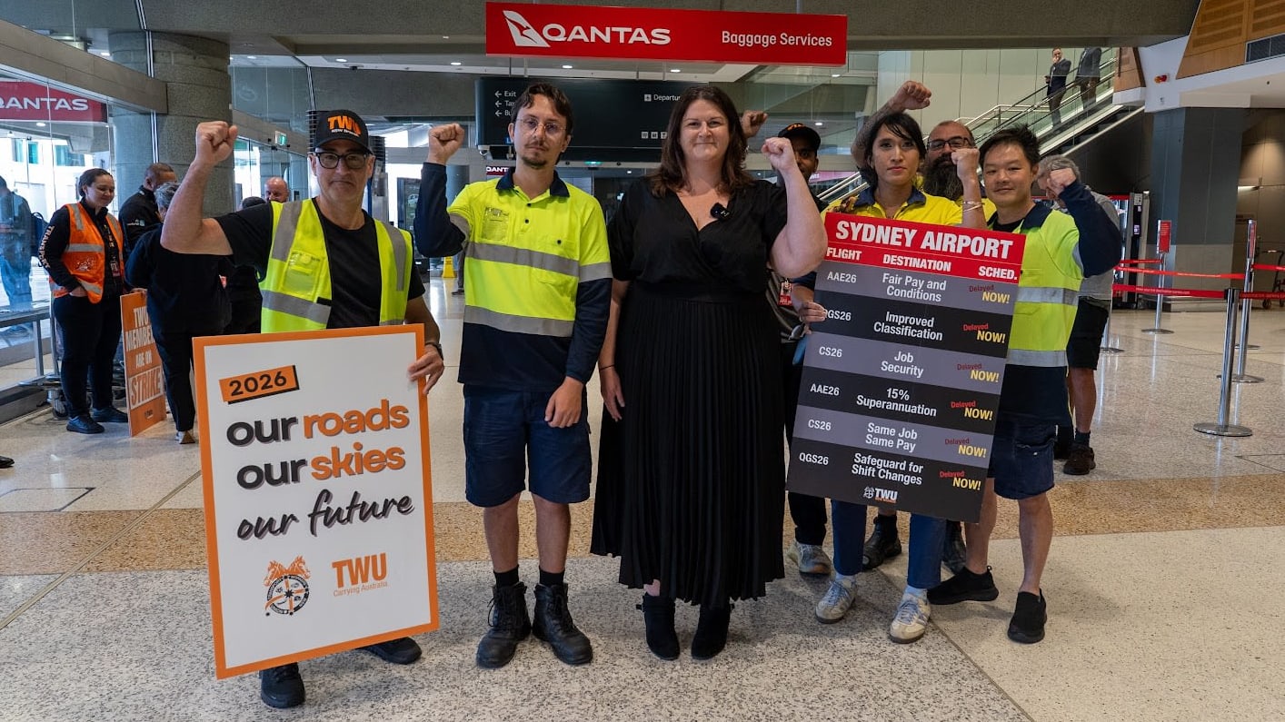 Qantas ground workers kick off another 24-hour strike