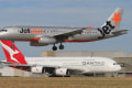 Jetstar beats Qantas in February reliability turnaround