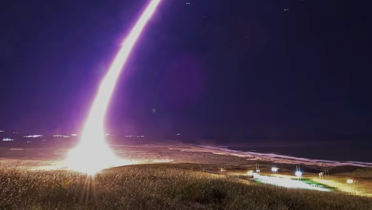 US Air Force fires off Minuteman III ballistic missile in routine testing