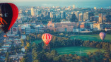 Man dies after fall from Melbourne hot-air balloon