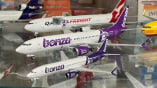 Bonza model planes fly off shelves as real fleet stays grounded