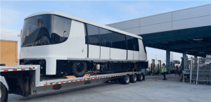 LAX receives final train cars for Automated People Mover system