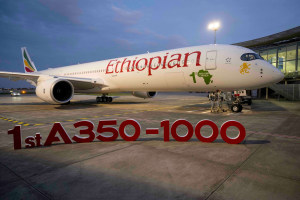 Ethiopian Airlines becomes first African carrier to operate A350-1000