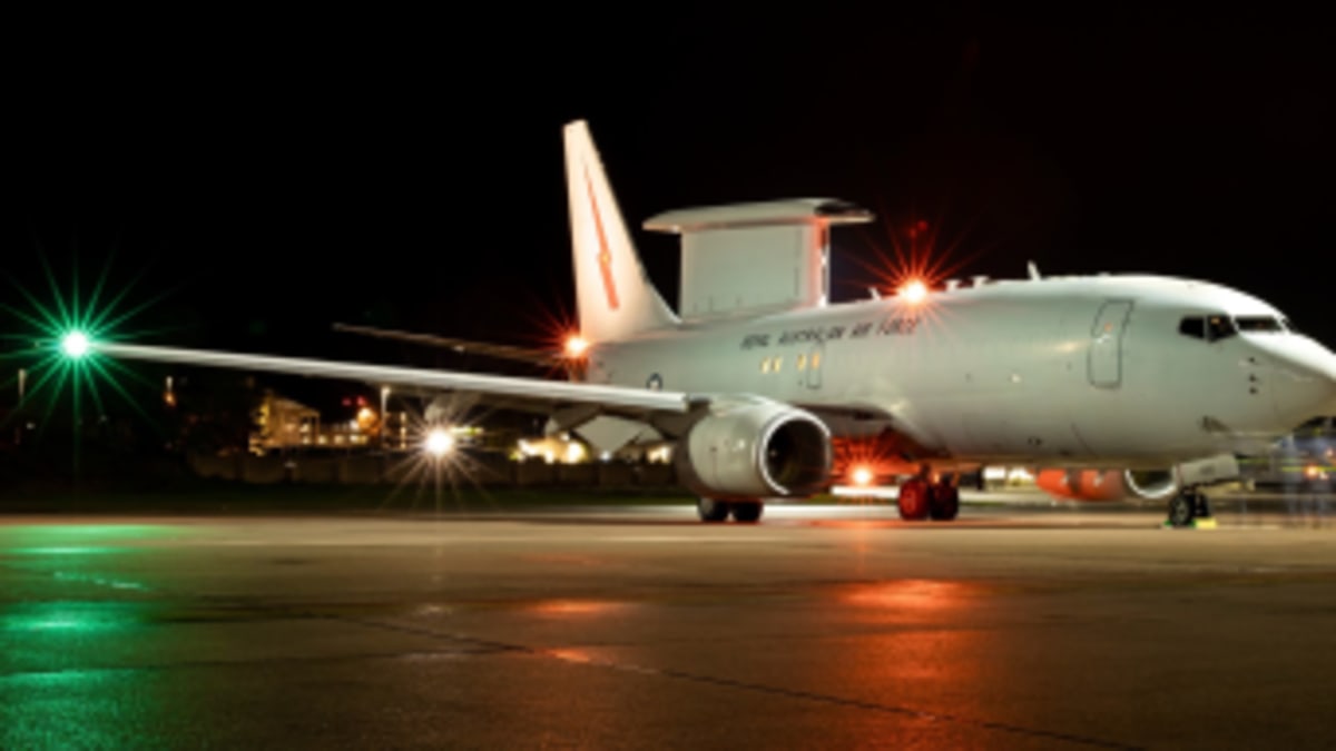 RAAF E-7A Wedgetail on its way home after Ukraine support mission