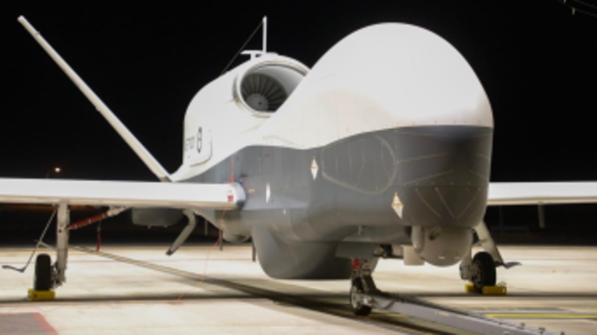 RAAF’s first Triton unmanned aircraft touches down on home soil