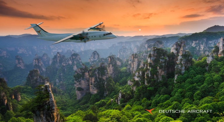 Deutsche Aircraft targets western China with new turboprop