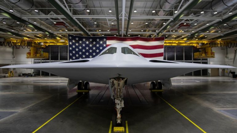 B-21 Raider finally unveiled to the world in California