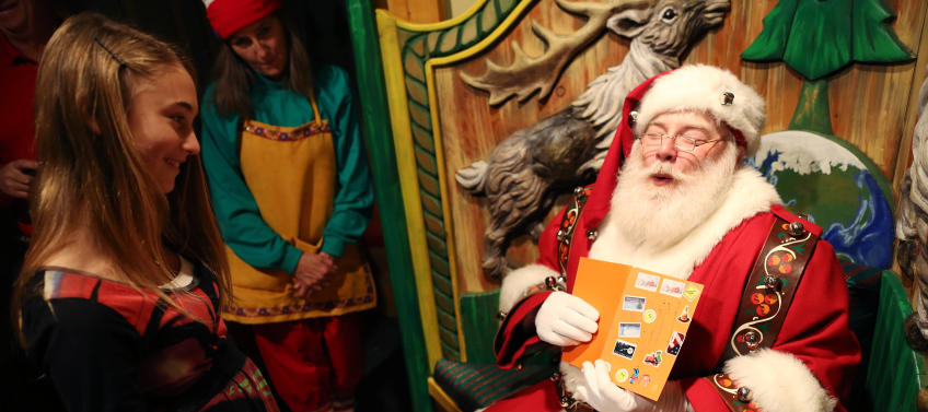 lead image for 15 Places to See Santa in New York City