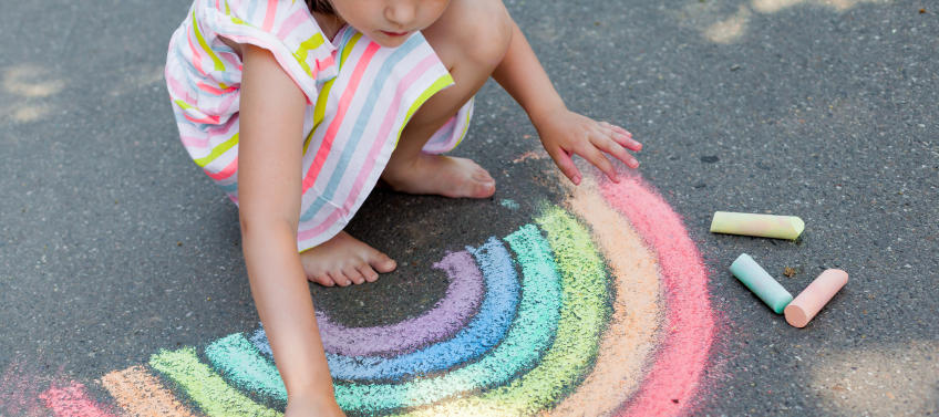 chalk kids