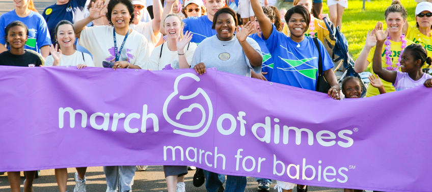 of Dimes at the March for Babies Walk 