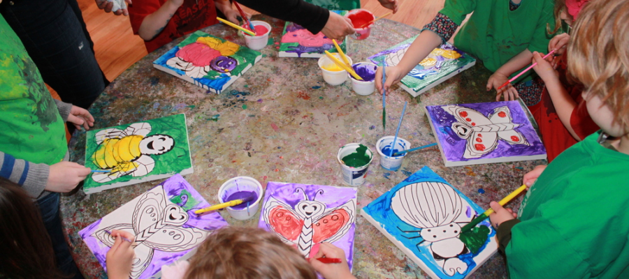 An Art Studio for Kids! — Easel Art Studio