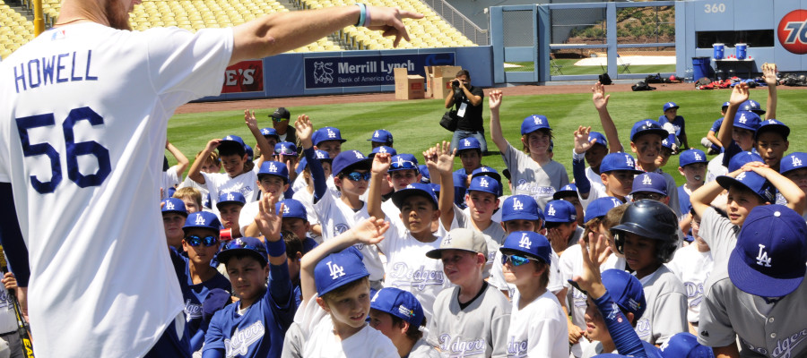 Dodgers offer winter camps for young baseball players - Beverly