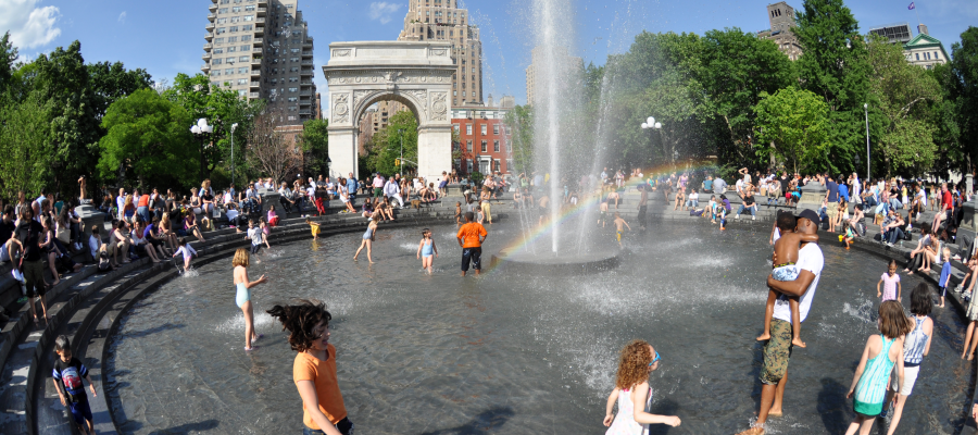 Fountains in New York City's Parks : NYC Parks