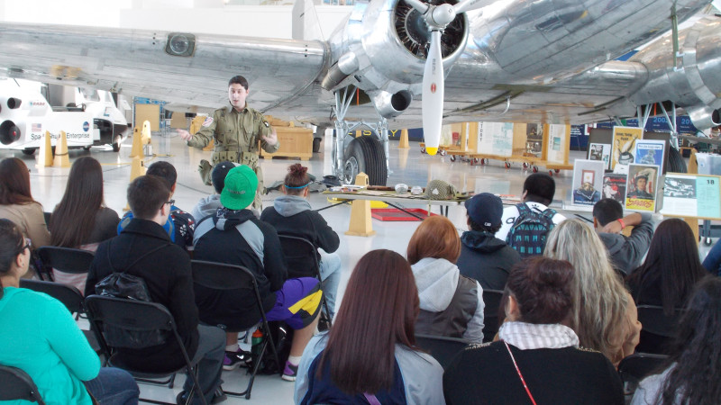 teen party evergreen aviation museum