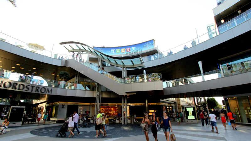 Shopping Center in Los Angeles, California