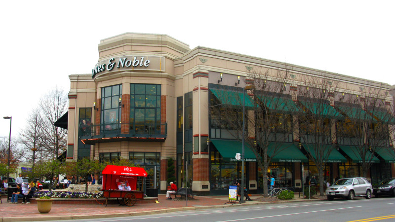 Downtown Bethesda Maryland in suburban Washington DC.